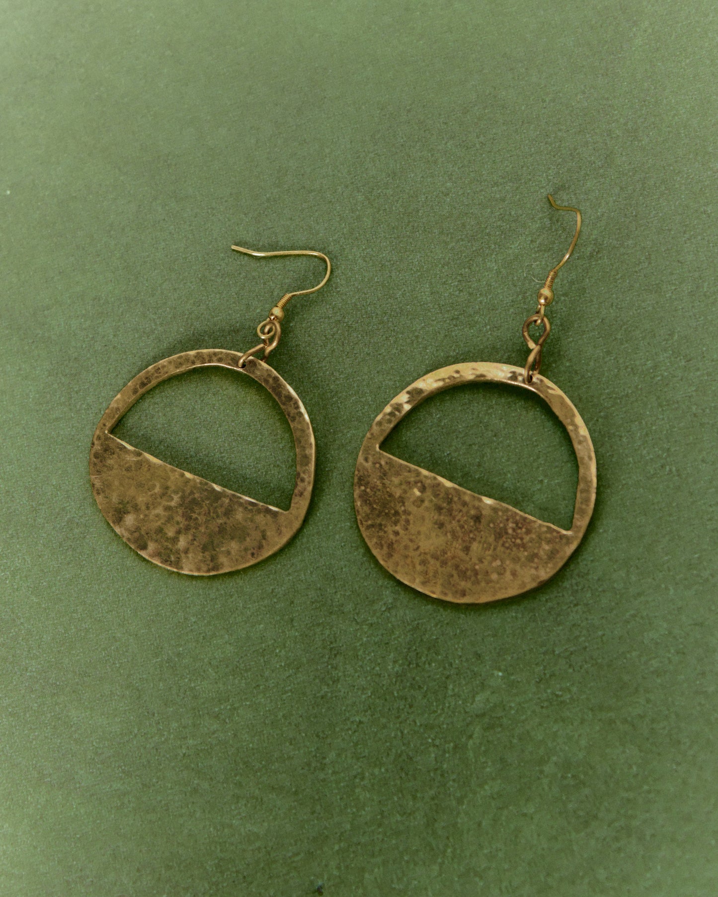 Machwa Brass Earrings